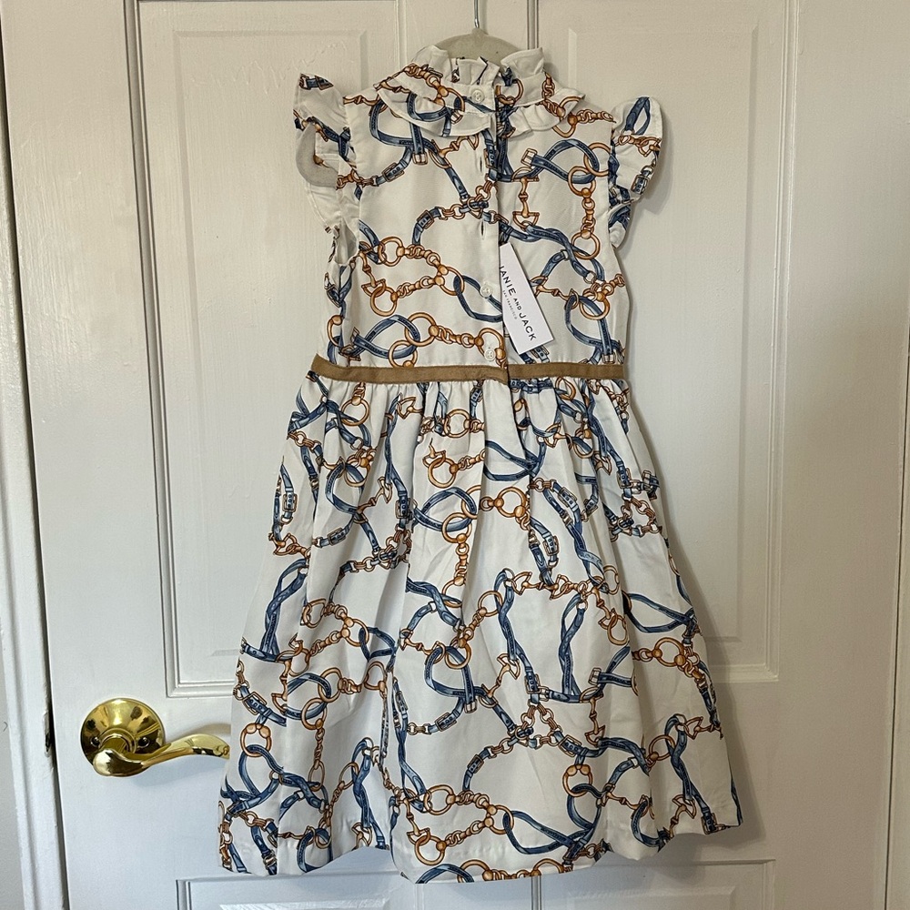 Janie and Jack Chain Print Dress